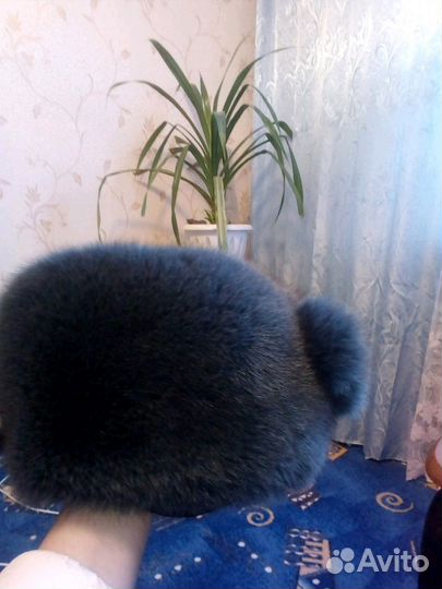 Шапка женская песец