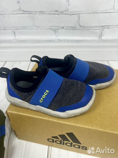 Croks, adidas 25 размер