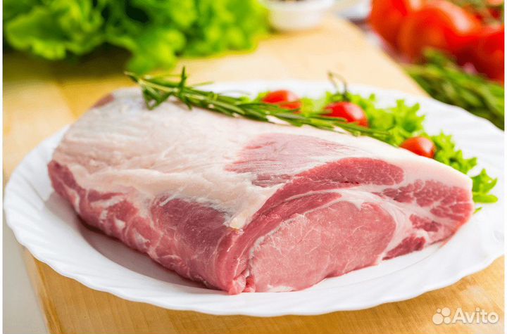 Мясо свинина домашняя. Мякоть без кости и шкуры