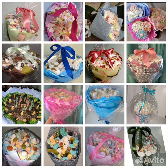 Съедобные букеты