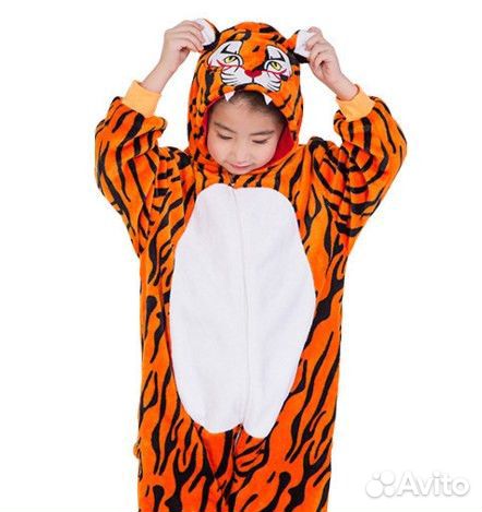 Пижама Кигуруми Тигр 110