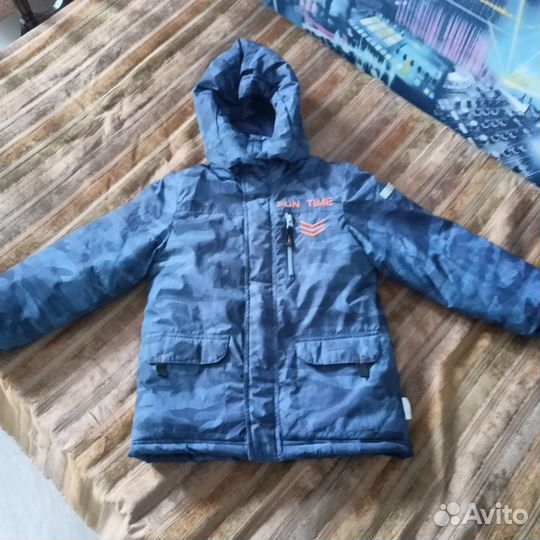 Куртка демисезонная для мальчика 122