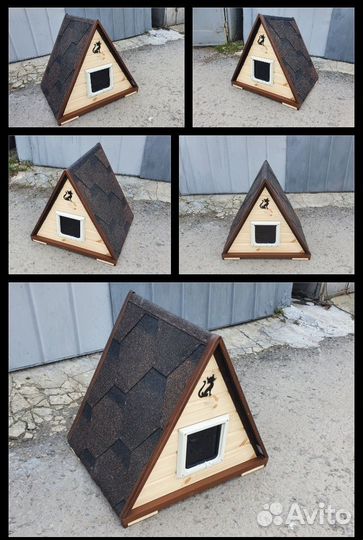 Будка для кота,котодомик уличный