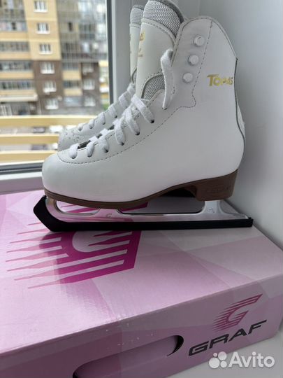 Фигурные коньки graf topas