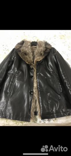 Куртка мужская зимняя на натуральном меху