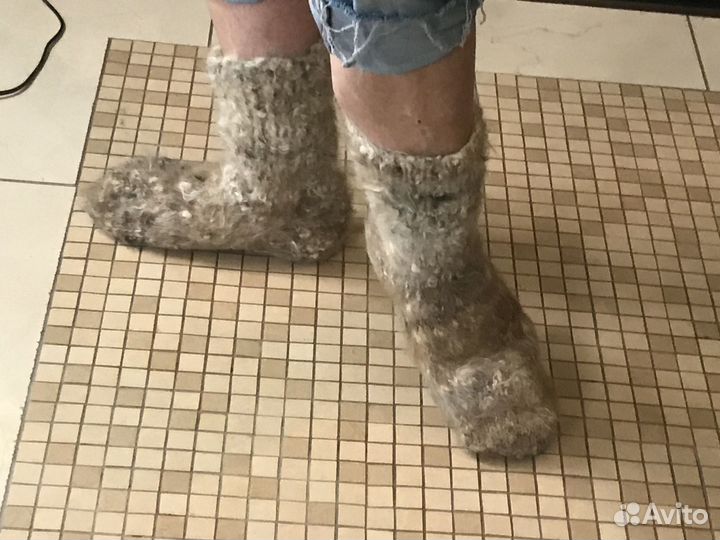Носки из собачьей шерсти