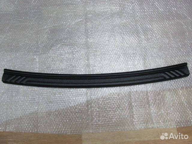 Накладка на задний бампер Kia Rio 4