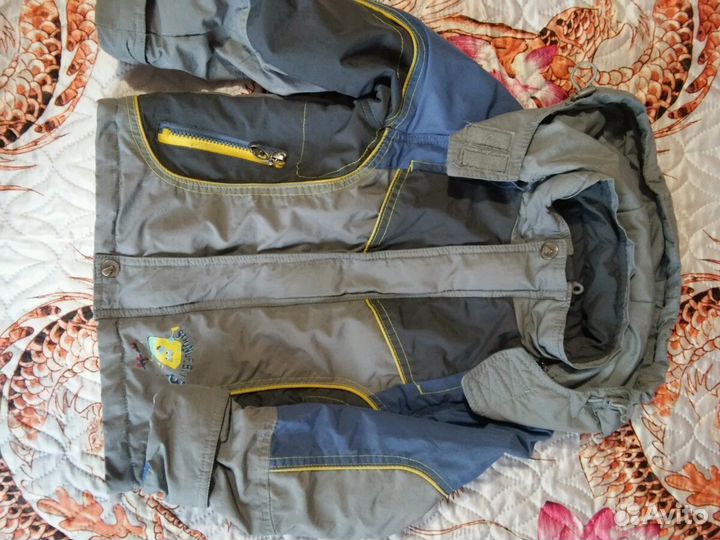 Костюм, весна -осень / резиновые сапоги