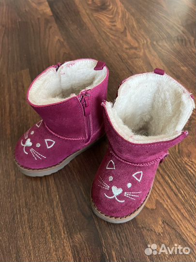 Сапоги зимние детские 21 размер