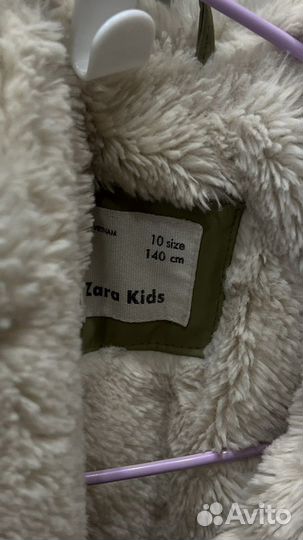 Дождевик zara kids утепленный