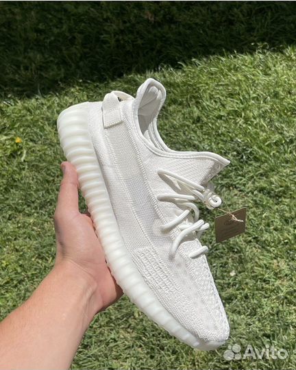 Новые Оригинал Yeezy 350 V2 bone