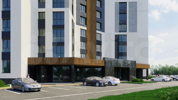 2-к. квартира, 75,6 м², 8/15 эт.