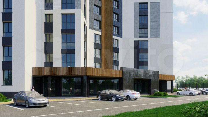 2-к. квартира, 75,6 м², 8/15 эт.