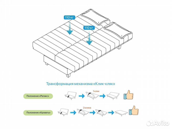 Новый Диван-кровать 