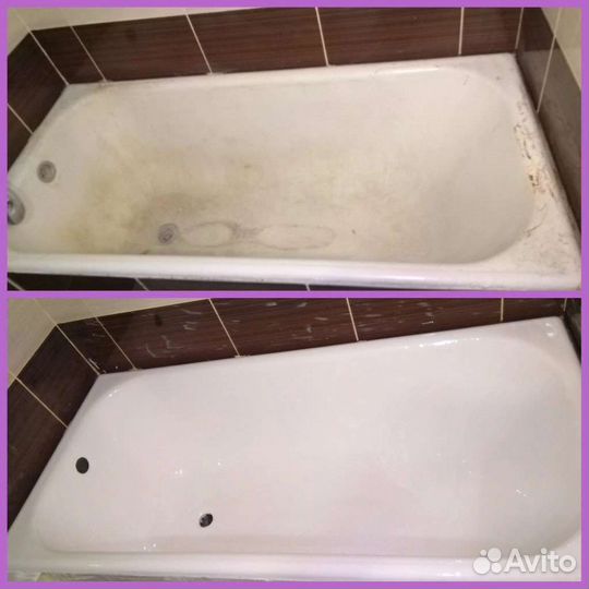 Восстановление эмали ванны. Экоматериалы