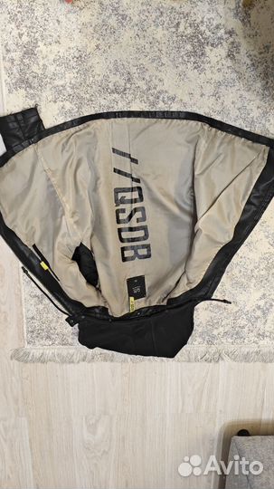 Кожаная куртка мужская 52