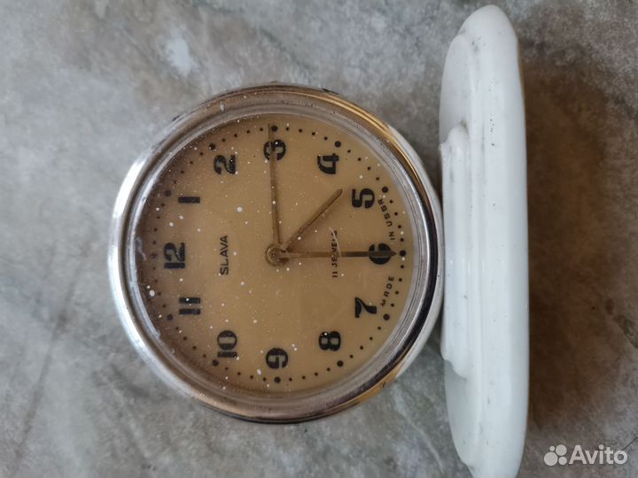 Часы Будильник слава СССР