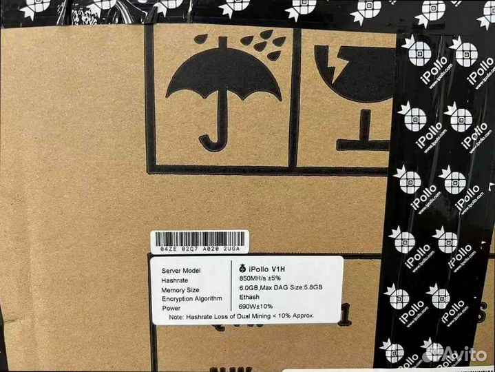 Топ asic Ipollo V1H 850 mhs под заказ