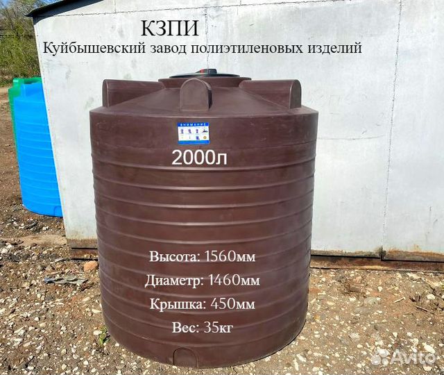 Пластиковая емкость
