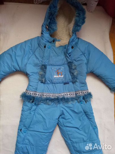 Зимний комбинезон для мальчика