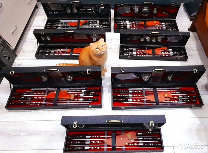 Подарочный шашлычный набор Кизляр