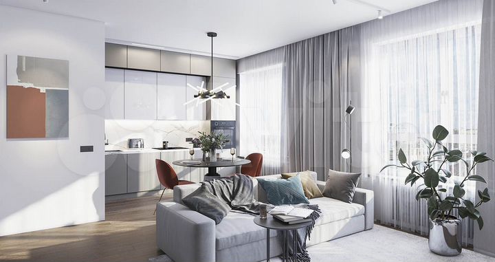 2-к. квартира, 67,5 м², 5/36 эт.