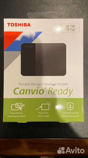 Жёсткий диск Toshiba canvio ready 4 TB
