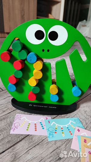 Развивающие деревянные игрушки