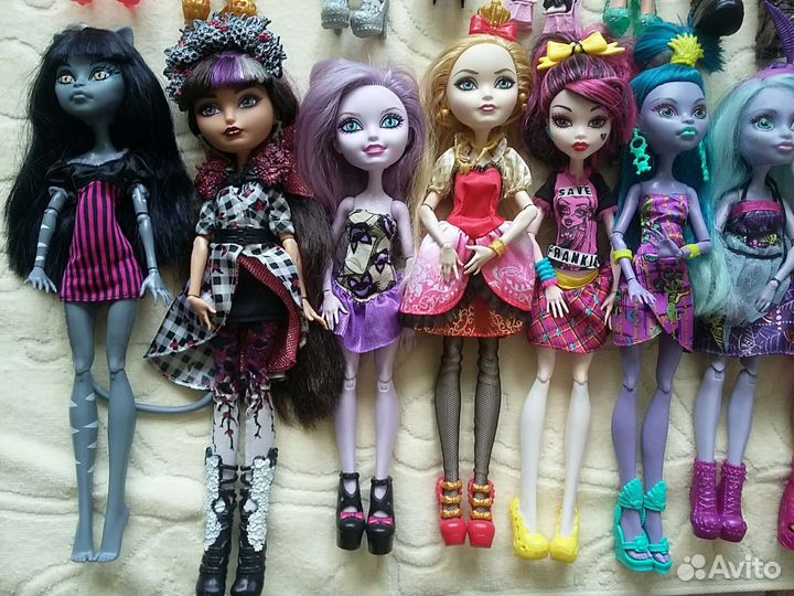 Куклы monster high, ever after high