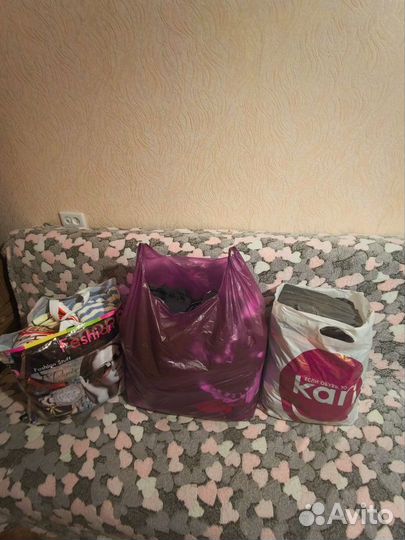 Женские вещи пакетами