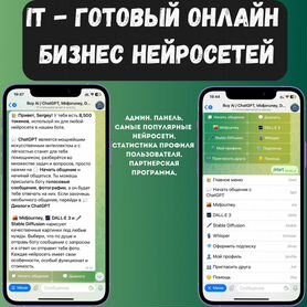 IT - готовый онлайн бизнес ChatGpt в телеграм боте