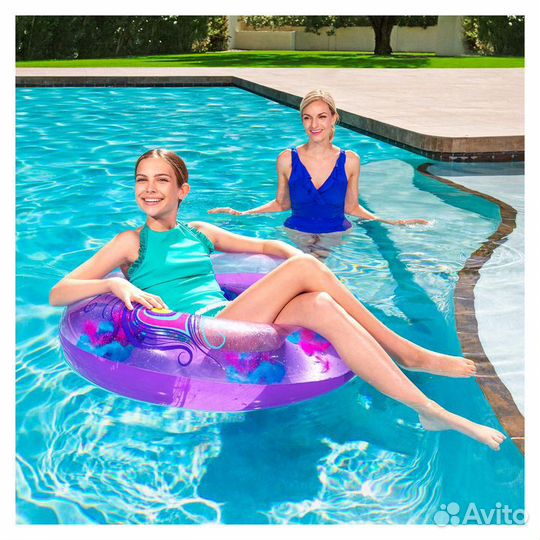 Новый большой круг надувной для плавания