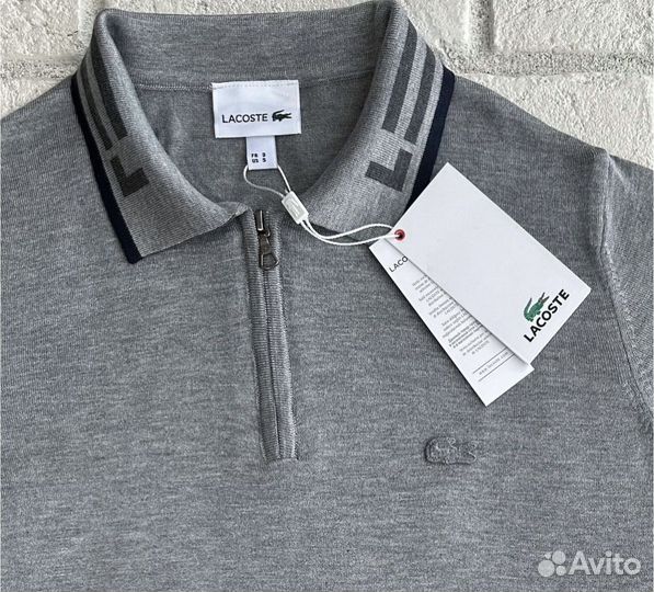 Вязаное поло Lacoste