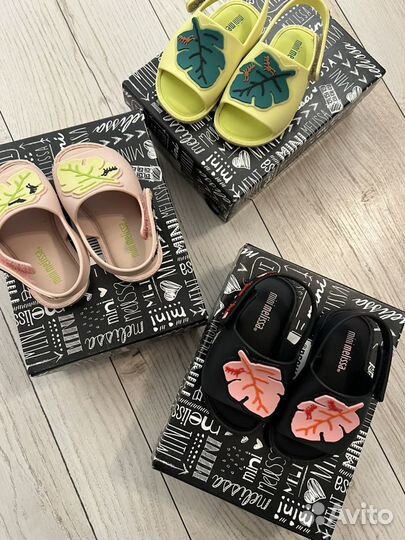 Босоножки для девочки mini melissa