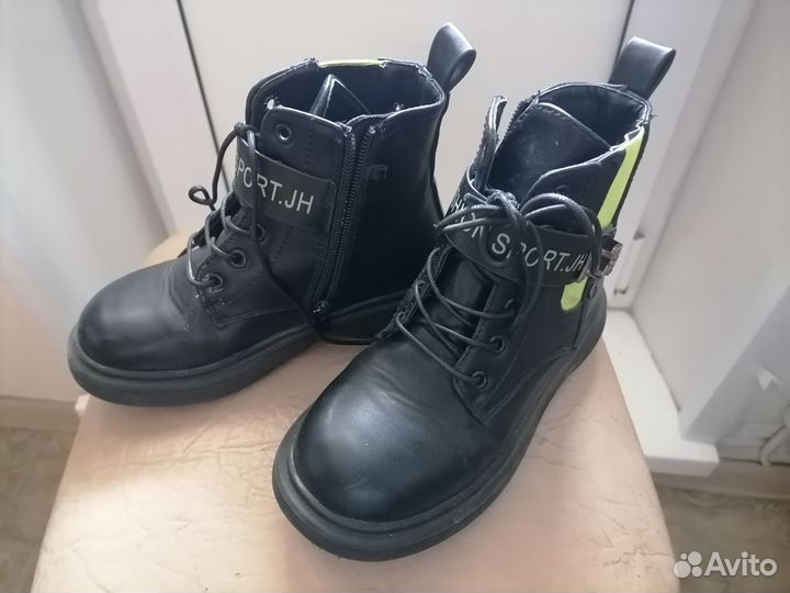 Ботинки демисезонные для девочки 32р