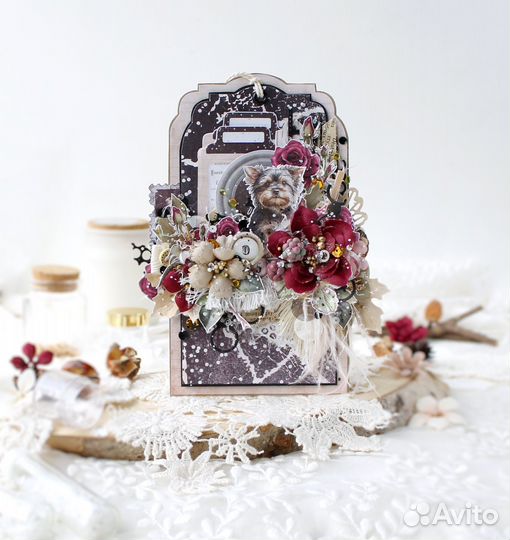 Открытка ручной работы