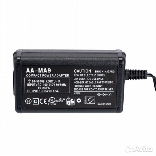 Сетевой адаптер PWR AA-MA9 для Samsung HMX-H200 H2