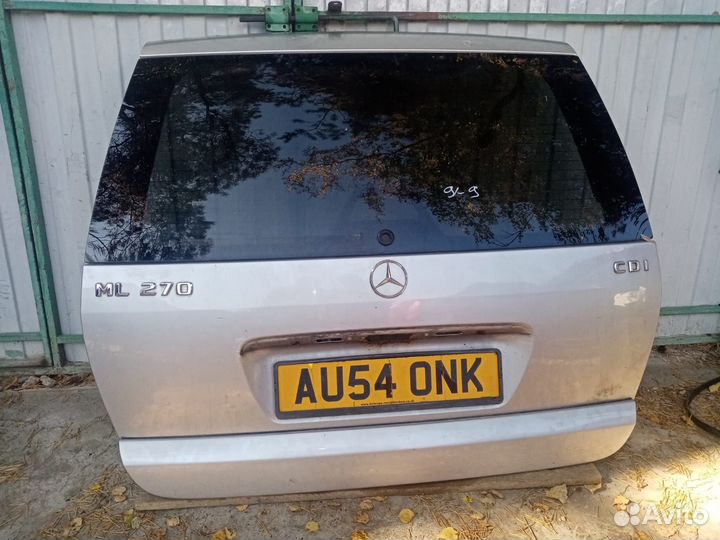 Крышка багажника mercedes ML163 рестайлинг