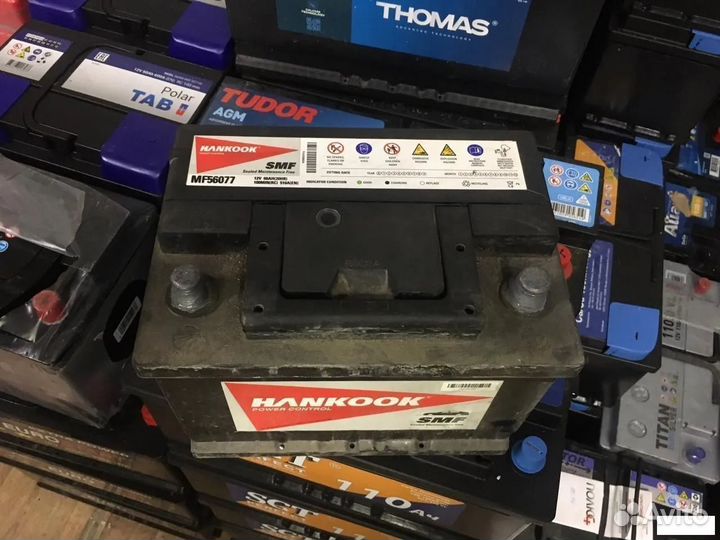 Аккумулятор Б/У 60 Ач