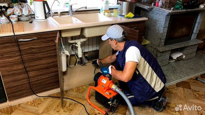 Прочистка канализации устранение засоров 24 7