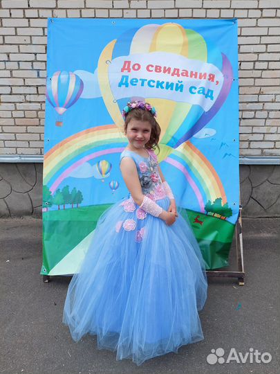 Платье на выпускной в детский сад