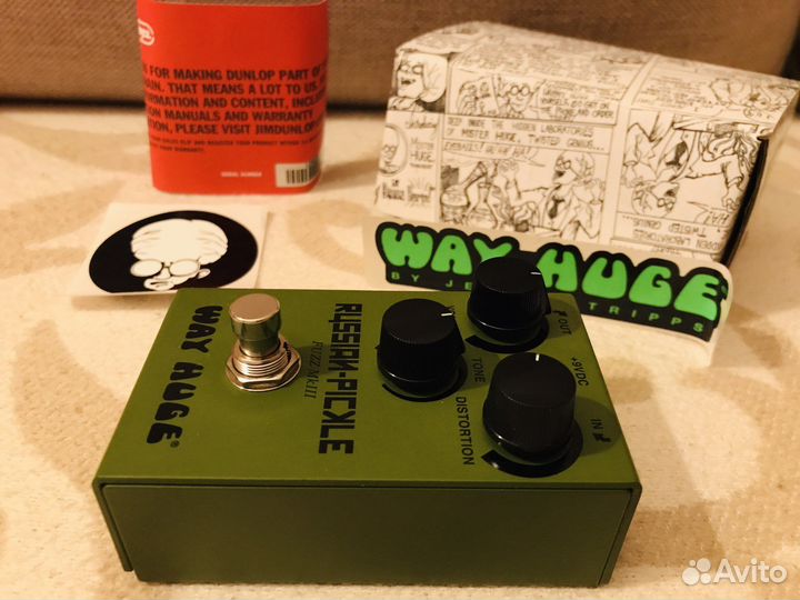 Гитарная педаль фузз Way Huge Russian Pickle Fuzz