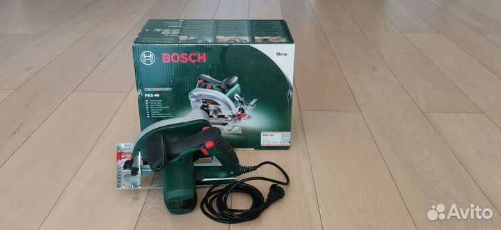 Дисковая пила bosch PKS 40, 850 Вт