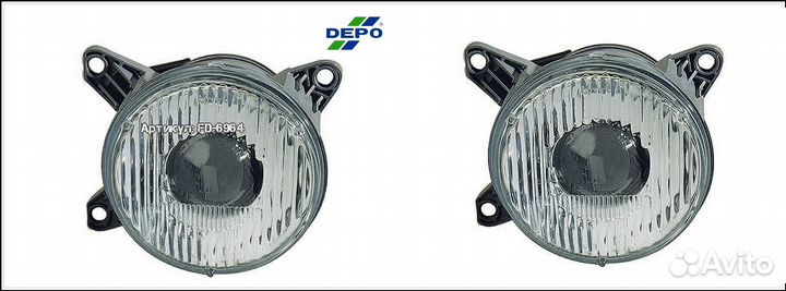 Е34 фара левая