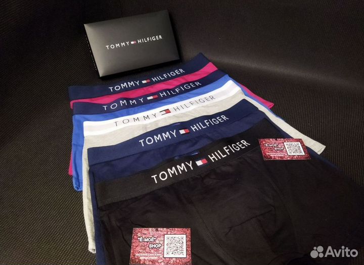 Мужские трусы боксеры Tommy Calvin Lacoste