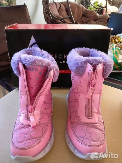Детская обувь для девочек зима 35