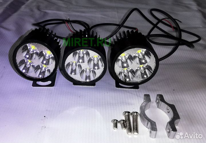 Фара для велосипеда электровелосипеда 9-85В