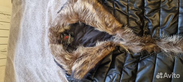 Куртка кожаная мужская зимняя с мехом