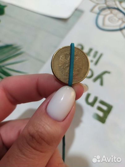 Монета брак