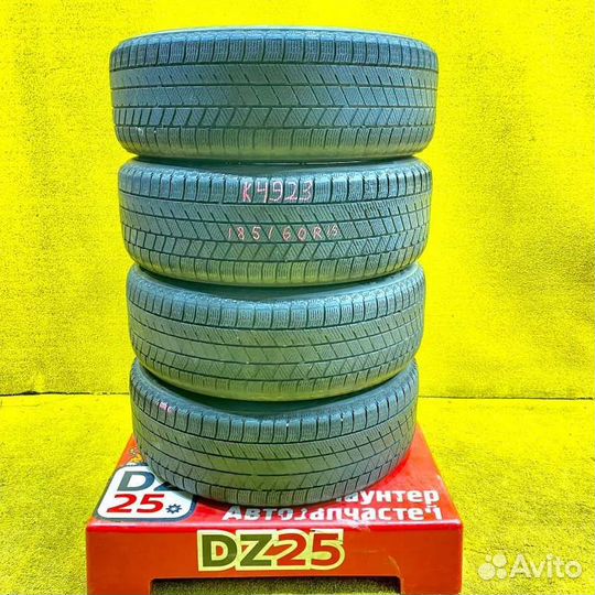 Колеса из Японии на дисках Aqua 5x100 c шинами Bridgestone 185/60R15 Магазин DZ25 К4923